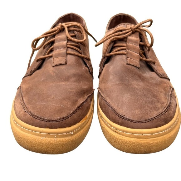 Oliberte’ Men’s Brown Leather Lace Comfort Shoes from Africa Size 46 / U… - Picture 13 of 14